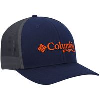 Men's Columbia Navy Auburn Tigers PFG Snapback Adjustable Hat