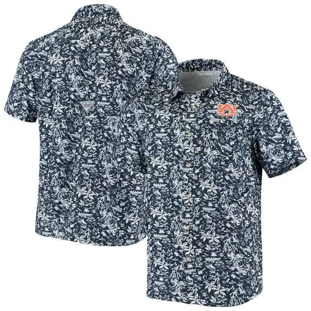 Lids Washington Nationals Columbia Slack Tide Long Sleeve Button-Up Shirt -  Navy