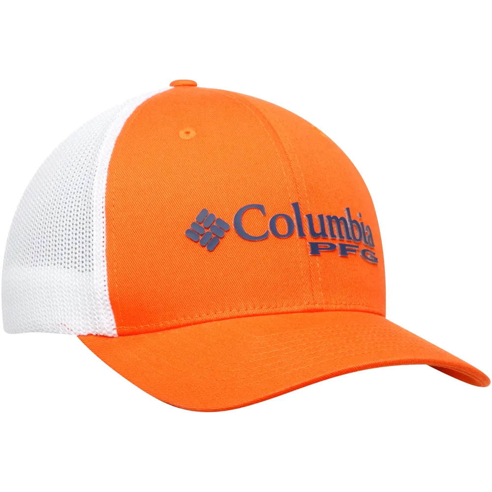 Men's Columbia Orange Auburn Tigers Collegiate PFG Flex Hat