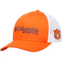 Men's Columbia Orange Auburn Tigers Collegiate PFG Flex Hat