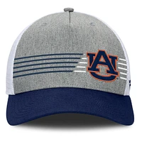 Men's Fanatics Heather Gray/Navy Auburn Tigers Profile Trucker Adjustable Hat