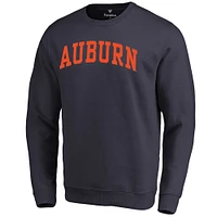 Men's Fanatics Navy Auburn Tigers Basic Arch Sweatshirt