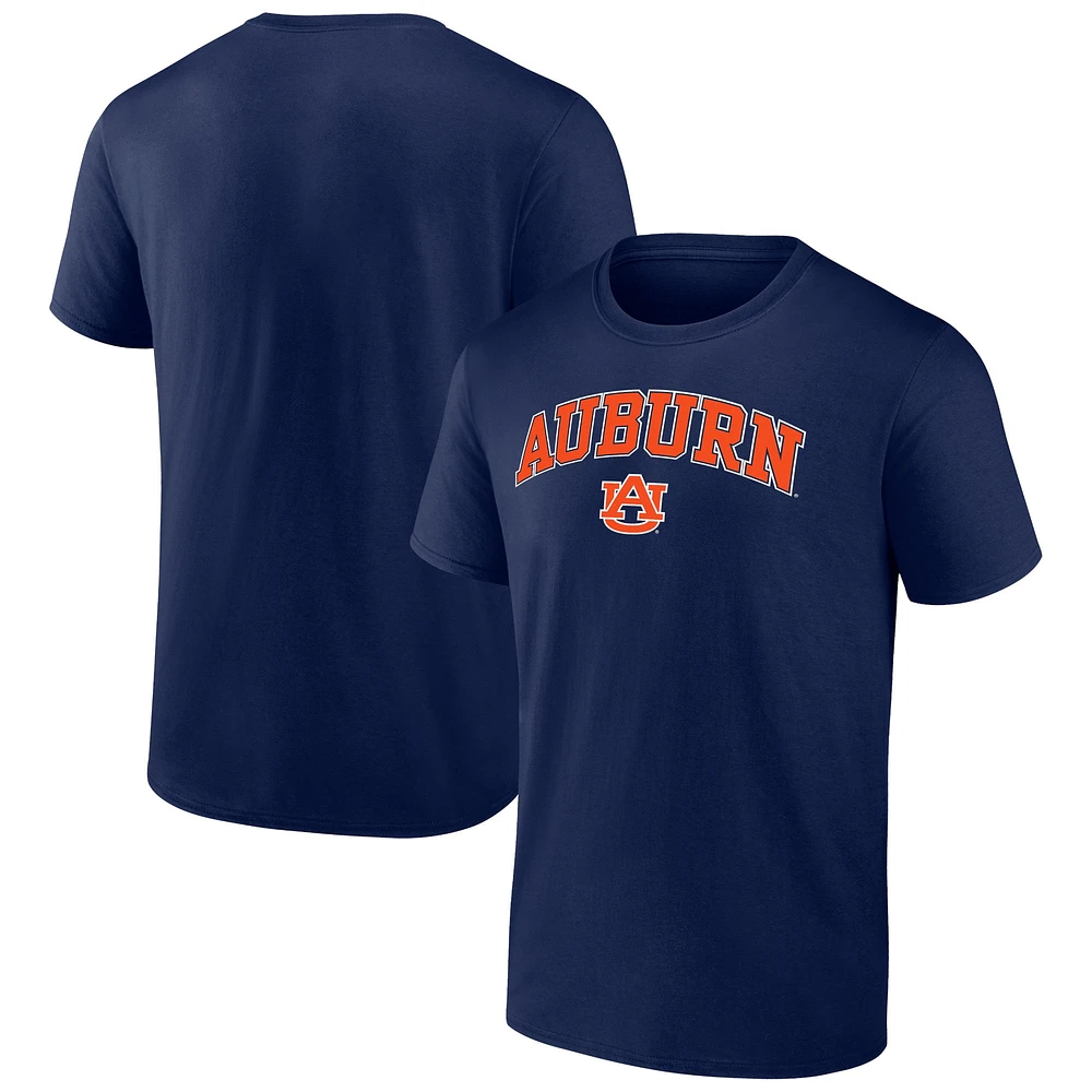 T-shirt Fanatics Navy Auburn Tigers Campus pour hommes