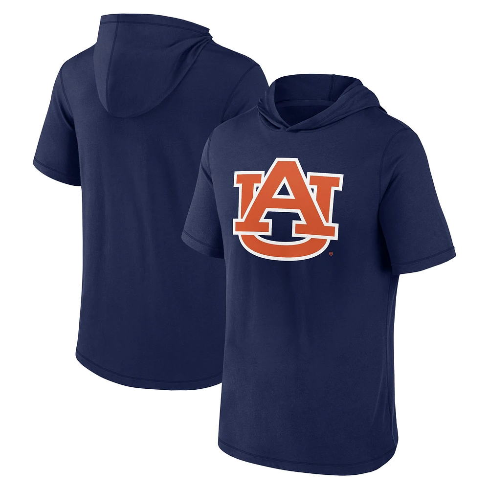 Men's Fanatics  Navy Auburn Tigers Primary Logo Hoodie T-Shirt