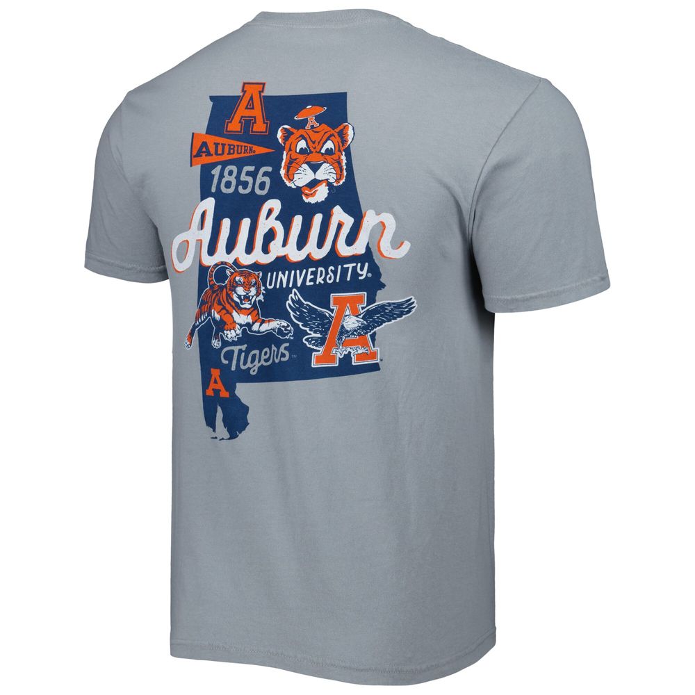 Men's Graphite Auburn Tigers Vault State Comfort T-Shirt