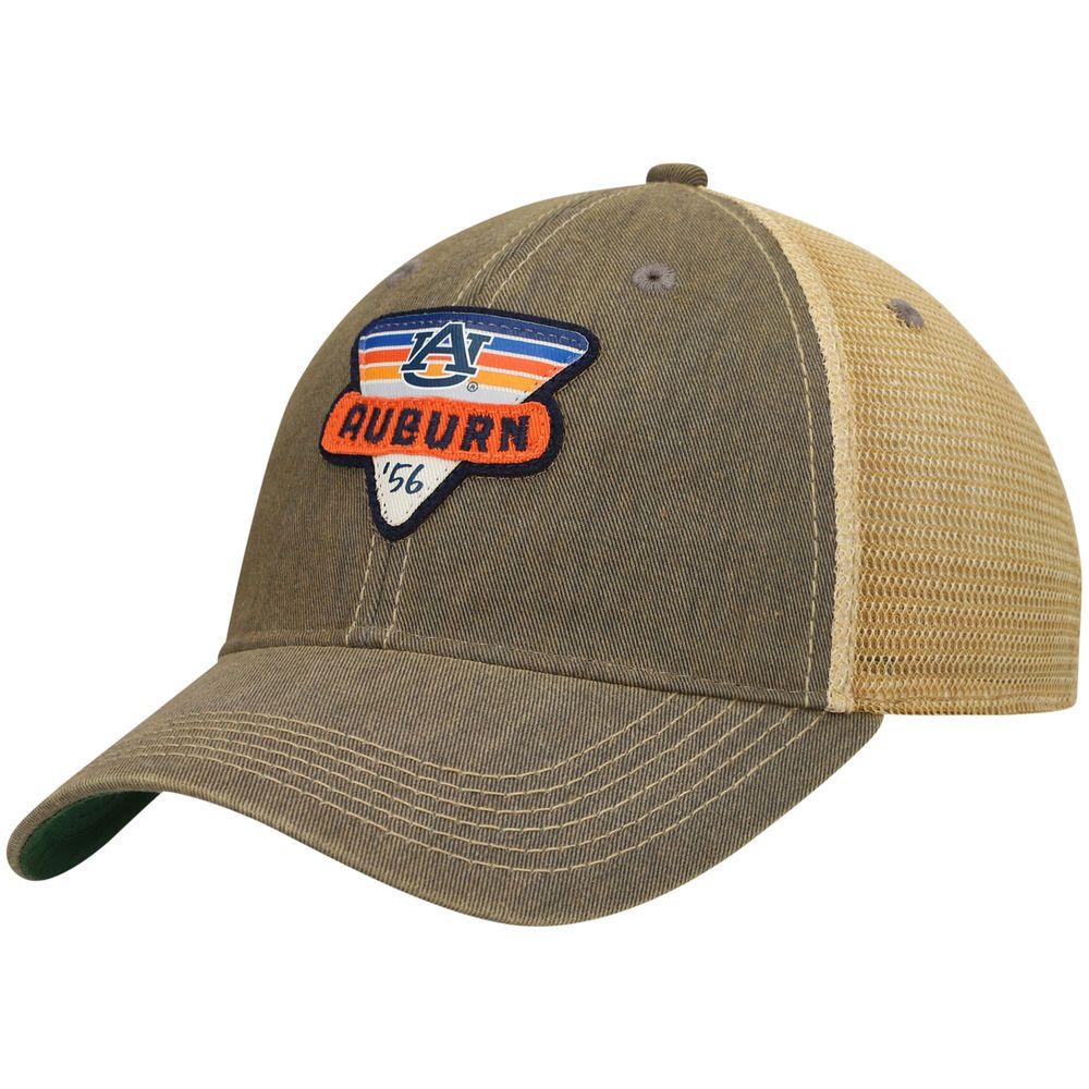 Men's Gray Auburn Tigers Legacy Point Old Favorite Trucker Snapback Hat