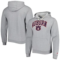 Sweat à capuche League Collegiate Wear gris Auburn Tigers Arch Essential pour hommes