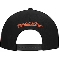 Men's Mitchell & Ness  Black Auburn Tigers Triple Play Snapback Hat