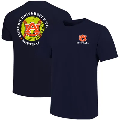 Auburn Tigers Softball Seal T-Shirt - Navy