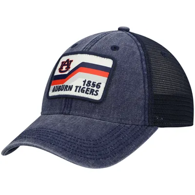Auburn Tigers Sun & Bars Dashboard Trucker Snapback Hat - Navy