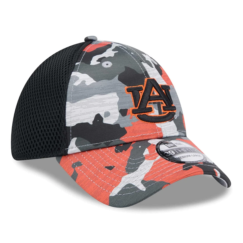 Casquette New Era camouflage/noir Auburn Tigers Active 39THIRTY Flex pour hommes