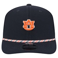 Casquette extensible à boutons-pression New Era bleu marine Auburn Tigers Game Day 9SEVENTY pour homme