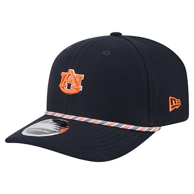 Casquette extensible à boutons-pression New Era bleu marine Auburn Tigers Game Day 9SEVENTY pour homme
