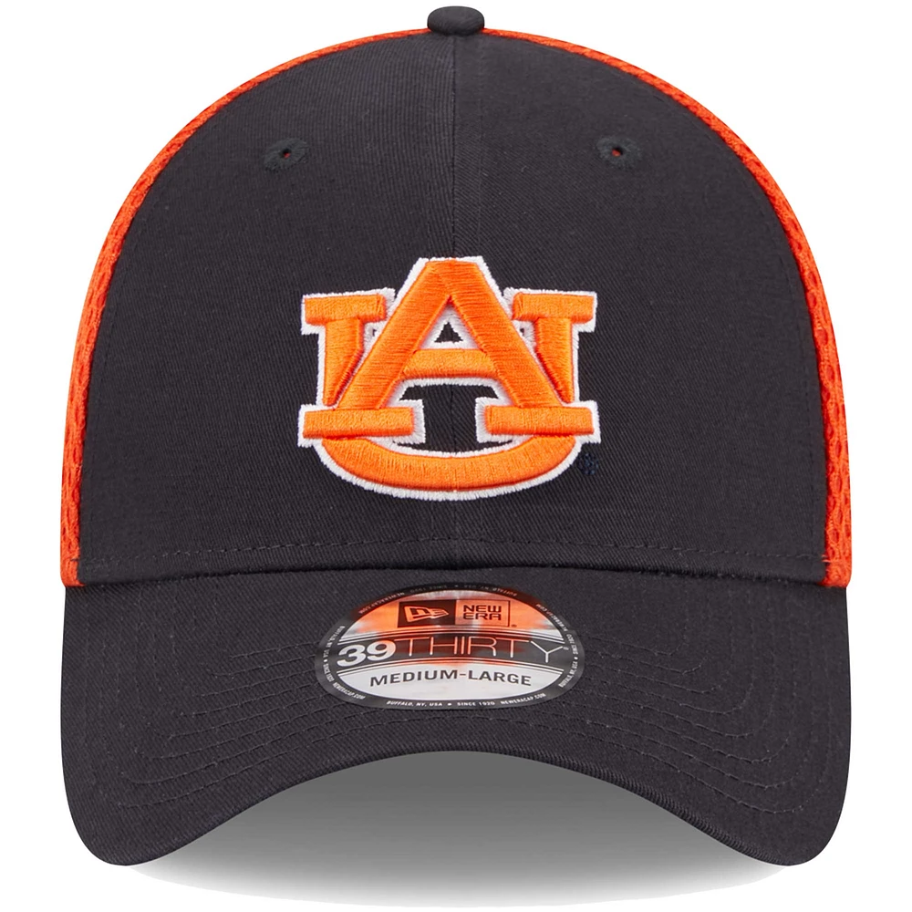 Men's New Era Navy Auburn Tigers Neo 39THIRTY Flex Hat