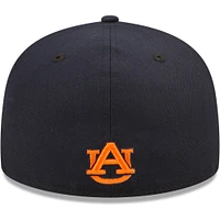 Men's New Era Navy Auburn Tigers Script Original 59FIFTY Fitted Hat