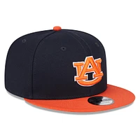 Casquette Snapback bicolore 9FIFTY Auburn Tigers de New Era pour homme