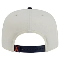 Men's New Era White Auburn Tigers Collegiate 9FIFTY A-Frame Snapback Hat