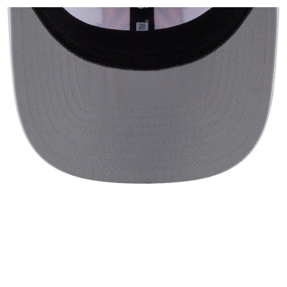 Casquette extensible à boutons-pression New Era blanche Auburn Tigers Perform Vault 9SEVENTY pour homme