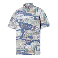 Men's Reyn Spooner  Navy Auburn Tigers Scenic Button-Down Shirt