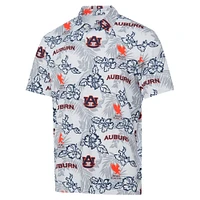 Men's Reyn Spooner White Auburn Tigers Performance Polo