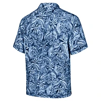 Men's Tommy Bahama Blue Auburn Tigers Tropical Score IslandZone Polo