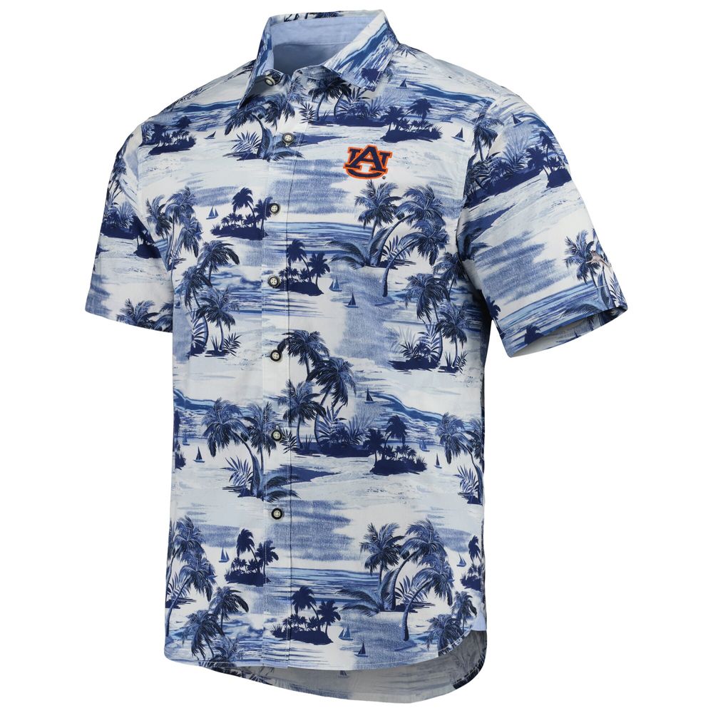 Men's Tommy Bahama Navy Cal Bears Tropical Horizons Button-Up Shirt