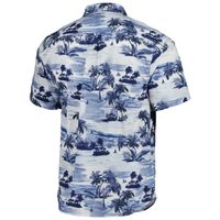 Men's Tommy Bahama Navy Auburn Tigers Tropical Horizons Button-Up Shirt