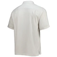 Men's Tommy Bahama White Auburn Tigers Tropic Isles Camp Button-Up Shirt