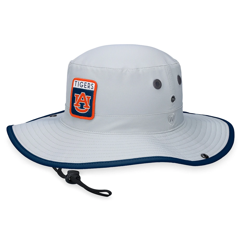 Men's Top of the World Gray Auburn Tigers Steady Bucket Hat