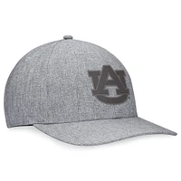 Men's Top of the World Gray Auburn Tigers Grit Flex Hat