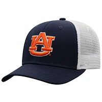 Men's Top of the World Navy/White Auburn Tigers Trucker Snapback Hat