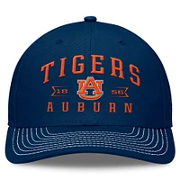 Casquette réglable Top of the World Navy Auburn Tigers Carson Trucker pour hommes