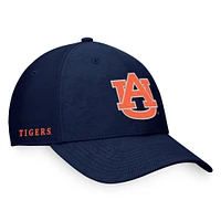 Men's Top of the World Navy Auburn Tigers Deluxe Flex Hat