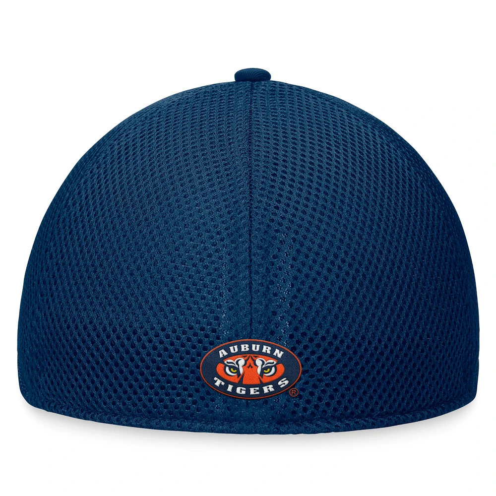 Casquette Top of the World Navy Auburn Tigers Spacer Flex pour hommes