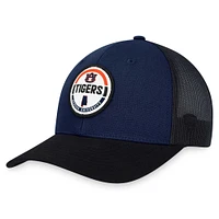 Casquette réglable Top of the World Navy Auburn Tigers Trey Trucker pour homme