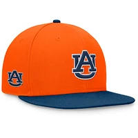 Men's Top of the World Orange/Navy Auburn Tigers Rally Two-Tone Fitted Hat