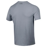 Men's Under Armour Gray Auburn Tigers 2025 NCAA Basketball Tournament March Madness Final Four Locker Room T-Shirt