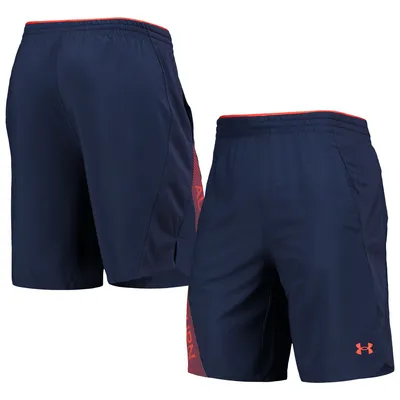 Auburn Tigers Under Armour 2021 Sideline Woven Shorts - Navy