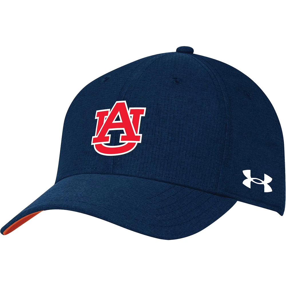 Men's Under Armour Navy Auburn Tigers CoolSwitch AirVent Adjustable Hat