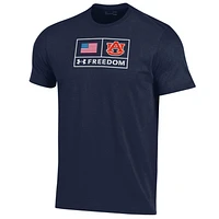 Men's Under Armour  Navy Auburn Tigers Freedom Performance T-Shirt