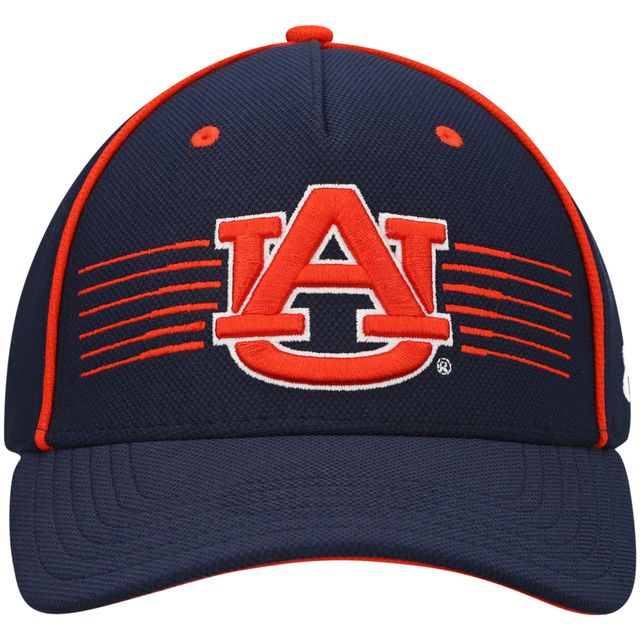 Casquette ajustable Under Armour pour homme Auburn Tigers Iso-Chill Blitzing bleu marine