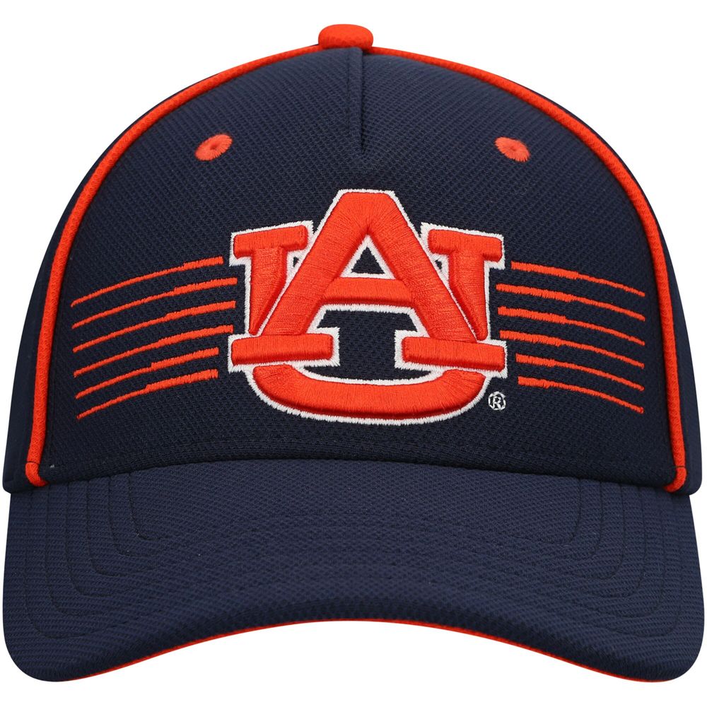 Men's Under Armour Navy Auburn Tigers Iso-Chill Blitzing Accent Flex Hat