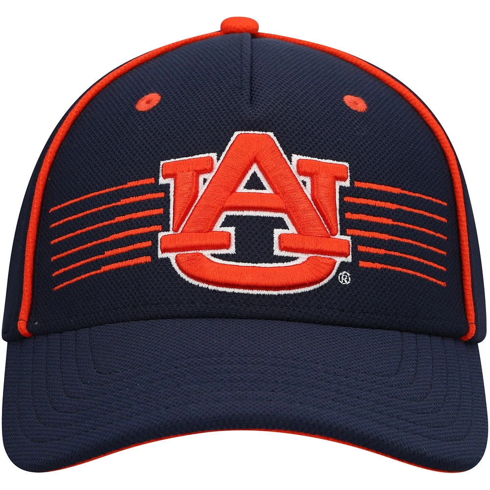 Men's Under Armour Navy Auburn Tigers Iso-Chill Blitzing Accent Flex Hat
