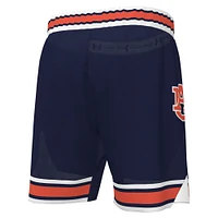 Short de basket-ball réplique Under Armour Auburn Tigers bleu marine pour homme