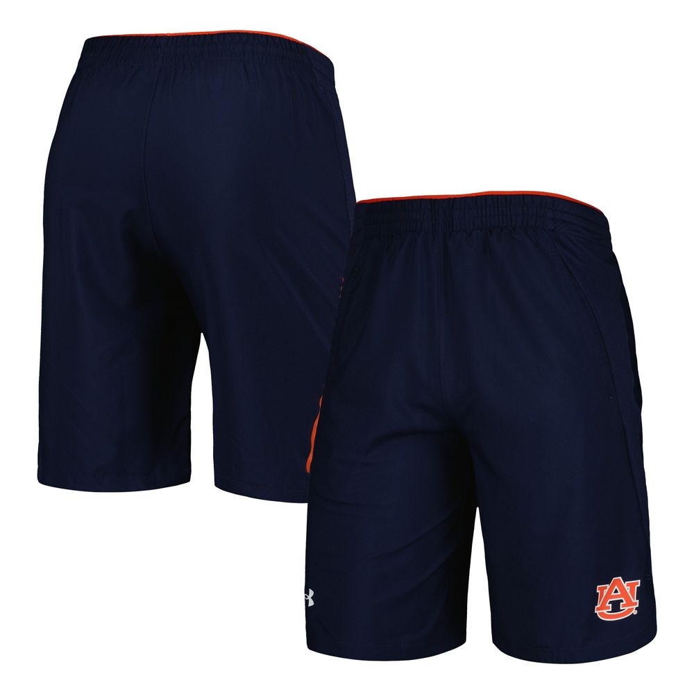 Men's Under Armour Navy Auburn Tigers Woven Shorts