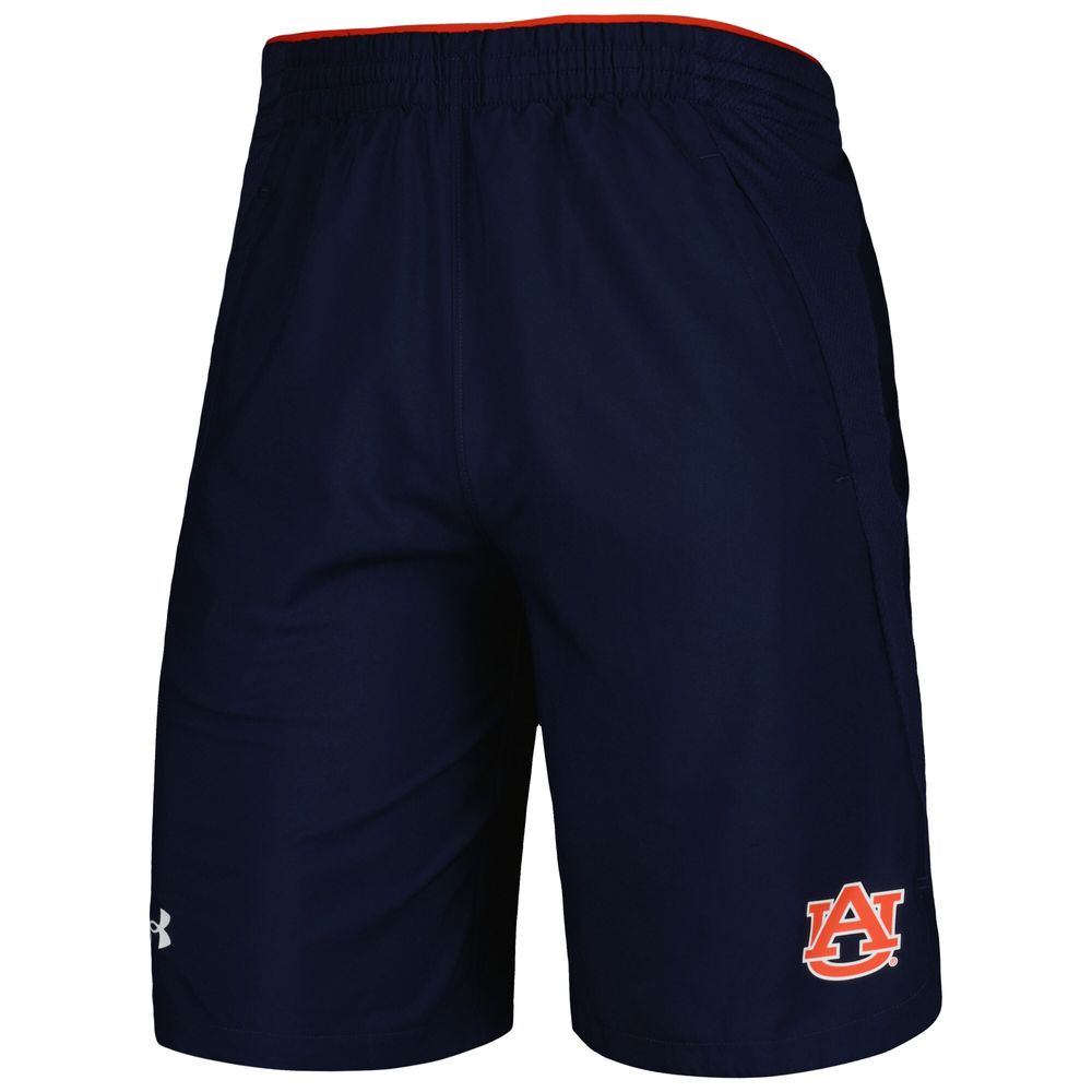 Men's Under Armour Navy Auburn Tigers Woven Shorts