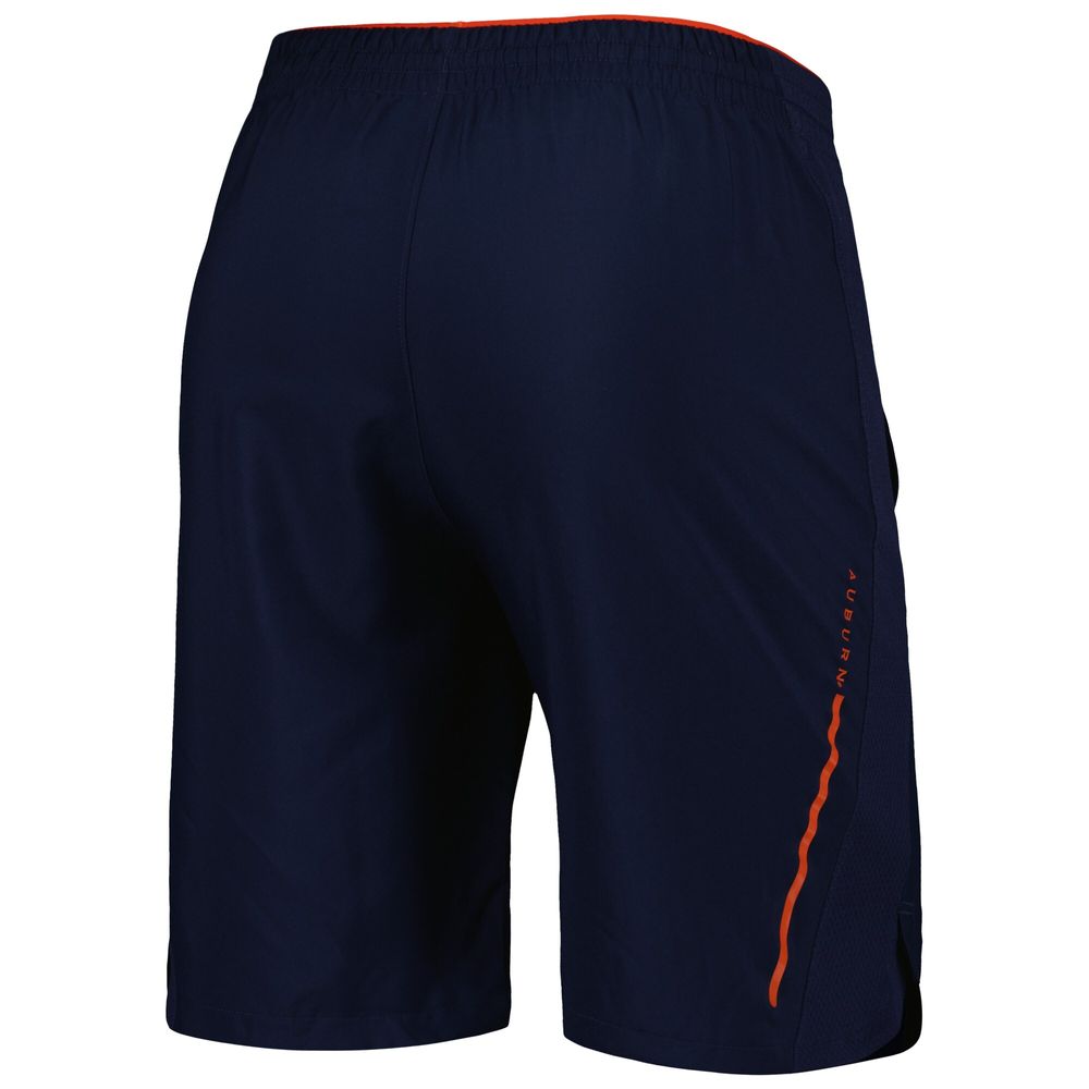 Men's Under Armour Navy Auburn Tigers Woven Shorts