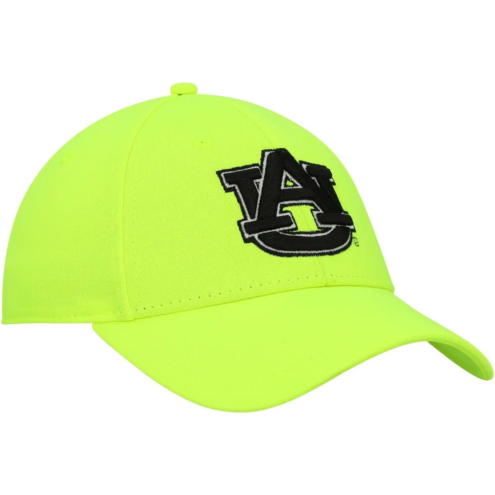 Casquette Under Armour Flex Performance Signal Call des Tigers Auburn jaune fluo pour homme