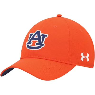 Auburn Tigers Under Armour Airvent Performance Adjustable Hat - Orange