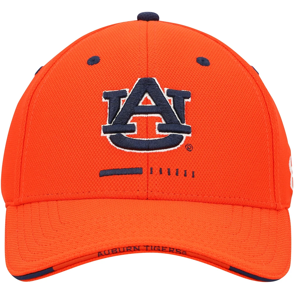 Men's Under Armour Orange Auburn Tigers Blitzing Accent Performance Adjustable Hat